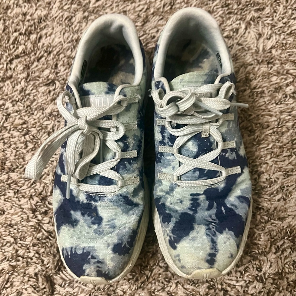 NOBULL Blue and White Athletic Shoes